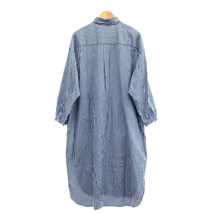 アパルトモン、アメリカーナ　　シャツワンピース Americana/アメリカーナ】STRIPE SHIRT Onepiece ストライプ