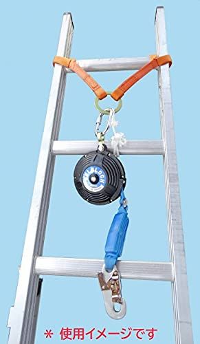 梯子用安全ブロック取付ベルト金具
