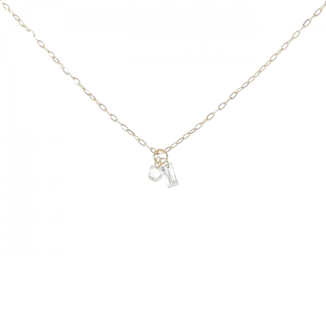 アガット ダイヤモンド ネックレス