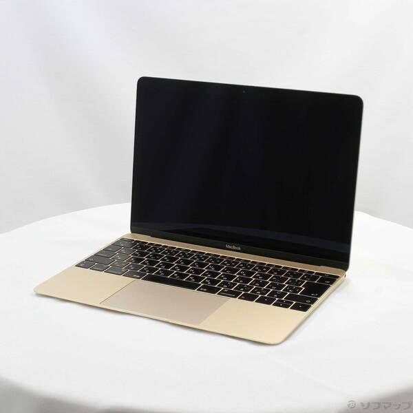 〔 〕MacBook 12-inch Mid-2017 MNYK2J A Core_m3 1.2GHz 8GB SSD256GB ゴールド 〔10.15 Catalina〕 258