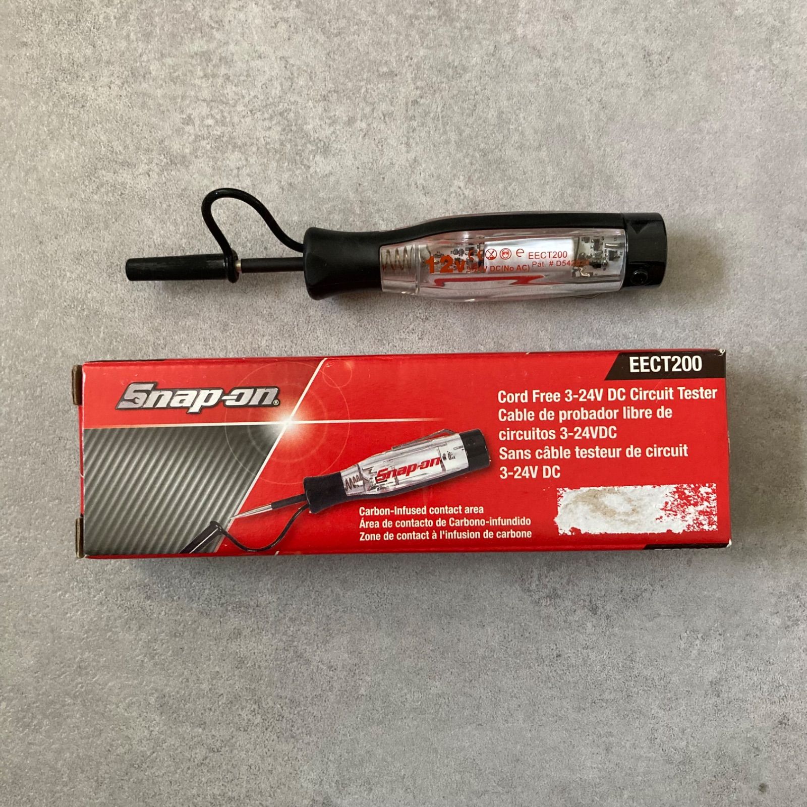Snap-on スナップオン 3～24V コードレスサーキットテスター EECT200