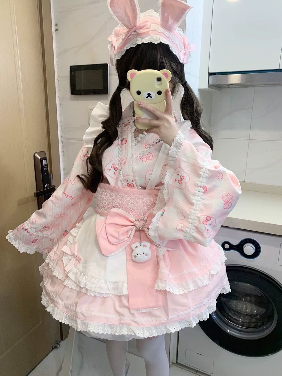 ヘッドドレス付き?