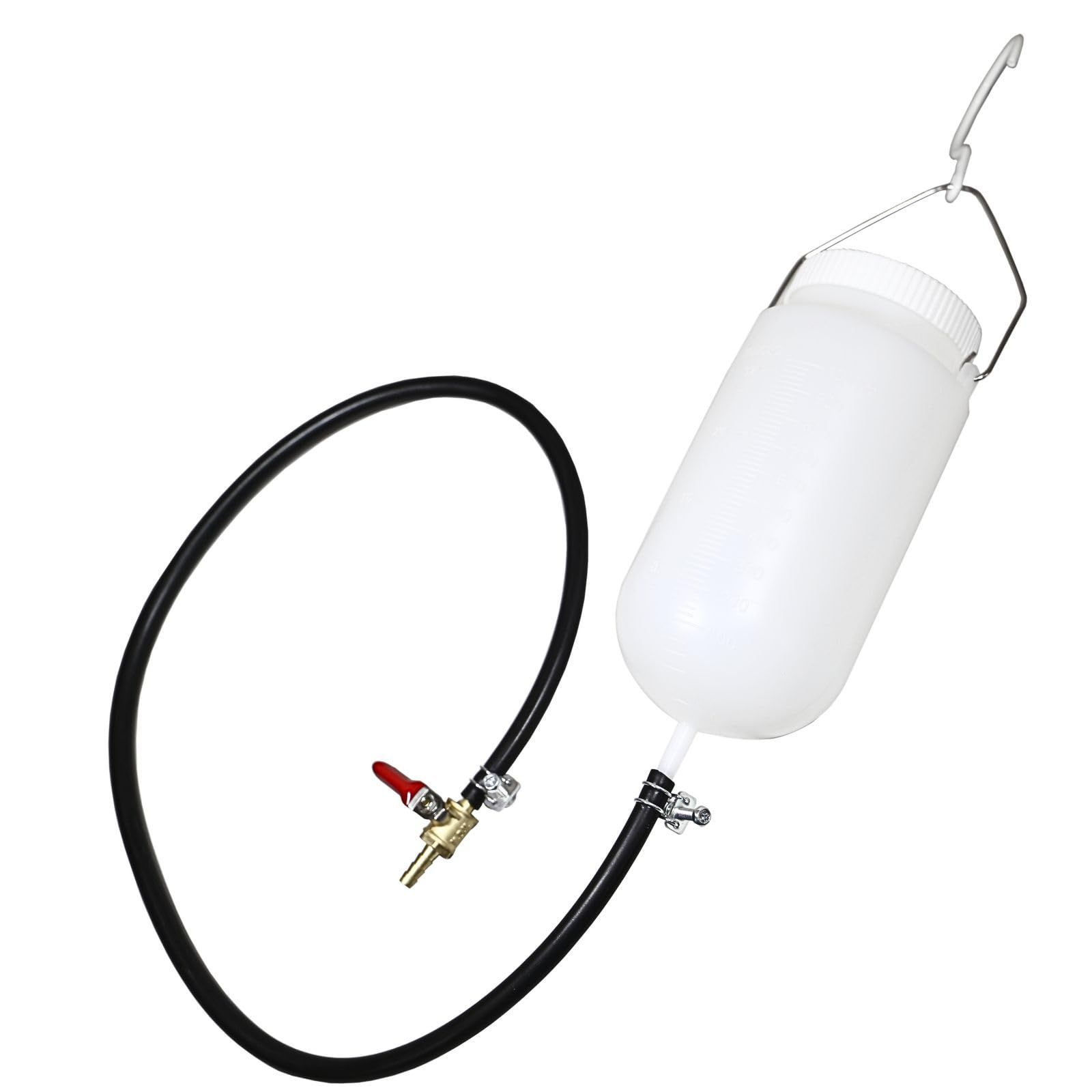 【人気商品】キャブレター調整用 吊り型 1L ホース全長1m ガソリンサブタンク TH369 ツールズアイランド(Toolsisland)