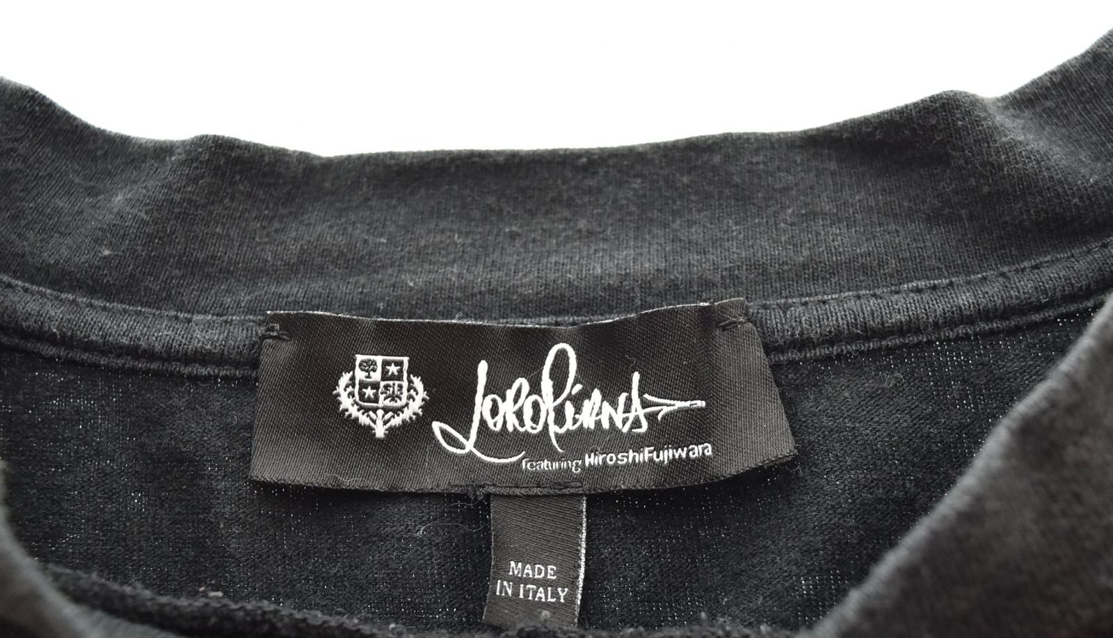 ロロピアーナ Loro Piana Hiroshi Fujiwara 藤原ヒロシ ロゴプリント