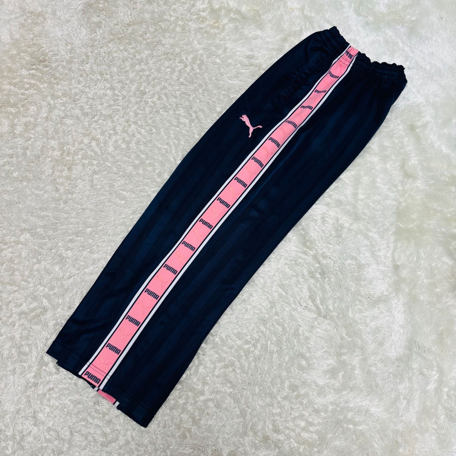美品　プーマ　ジャージ　上下　セットアップ　00s　90s　デカロゴ　S～M相当 90s 00s 廃盤 PUMA プーマ セットアップ ジャージ 上下セット
