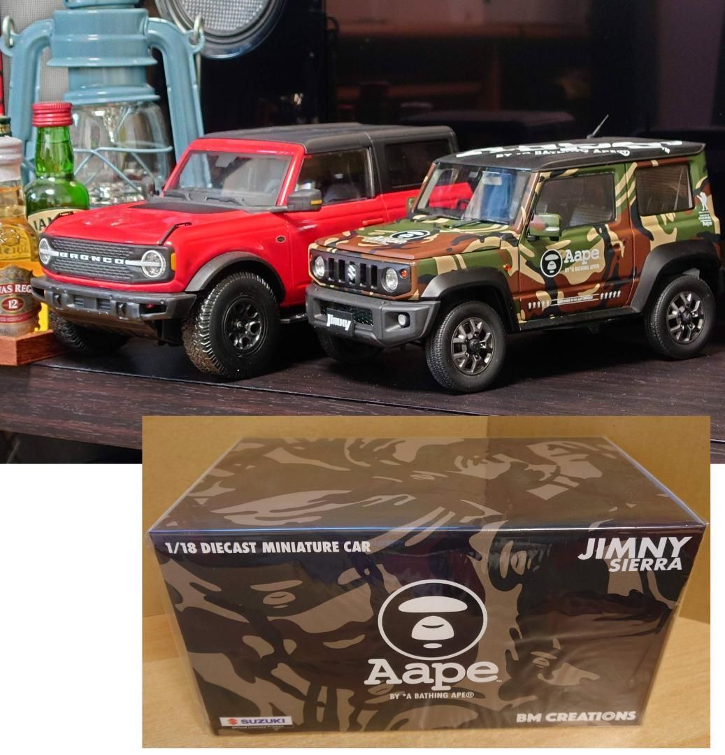Amazon | POP RACE × BM CREATIONS 1/18 スズキ ジムニー シエラ