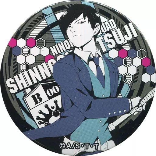 ワールドトリガー 辻新之助 SEASON5 どデカ缶バッジ