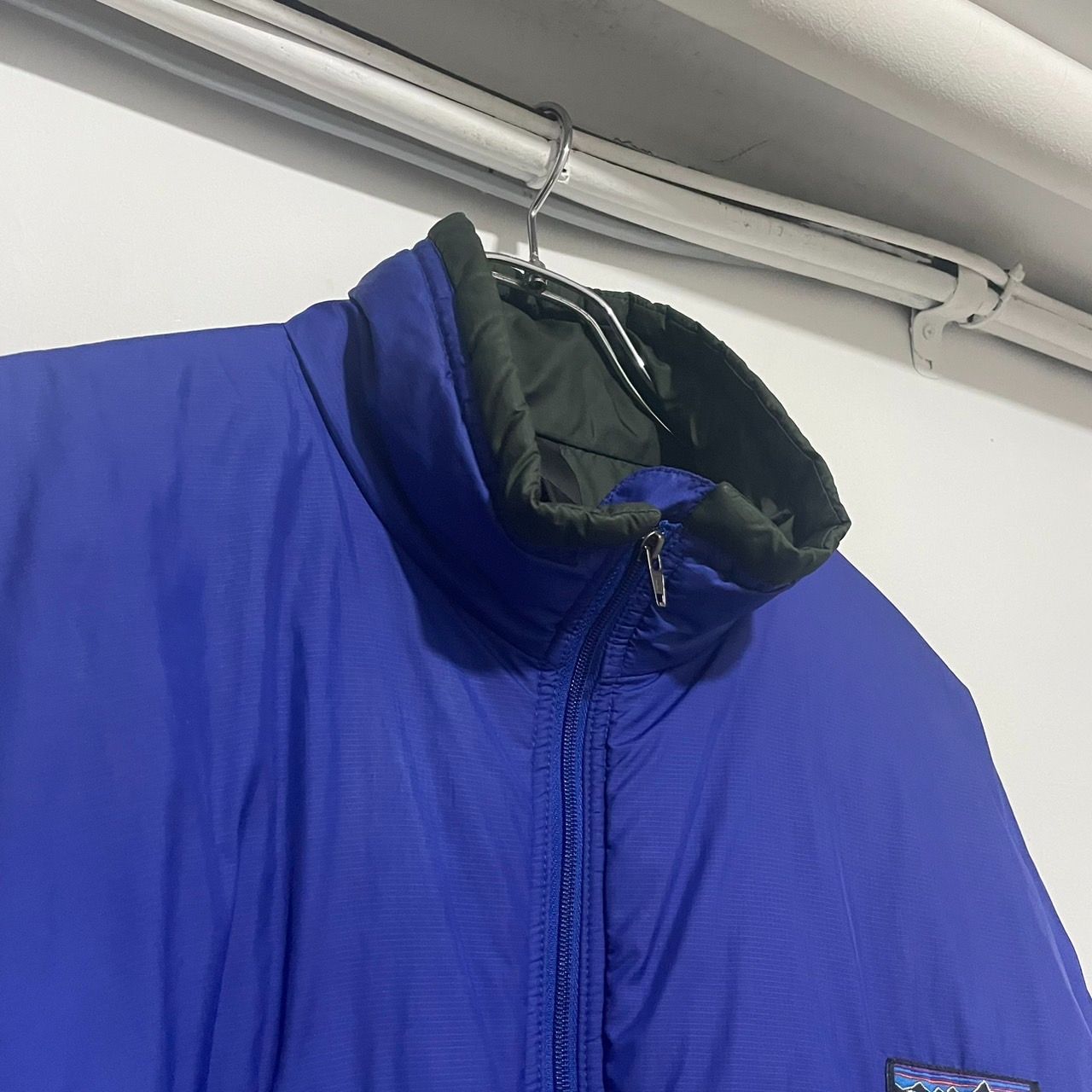 00年製 PATAGONIA FIREBALL JACKET “BLUE” UT-0908-03 袖リペアあり 