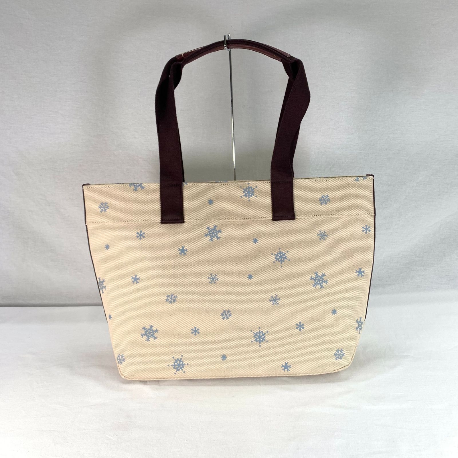 COACH コーチ キャンバストート バッグ スヌーピー アイス スケート 