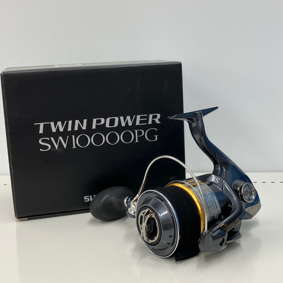 SHIMANO - 釣り用品 リール スピニングリール SHIMANO 03322  箱付 15ツインパワーSW 10000PG σσ SHIMANO シマノ SHIMANO 箱付 15ツインパワーSW 10000PG