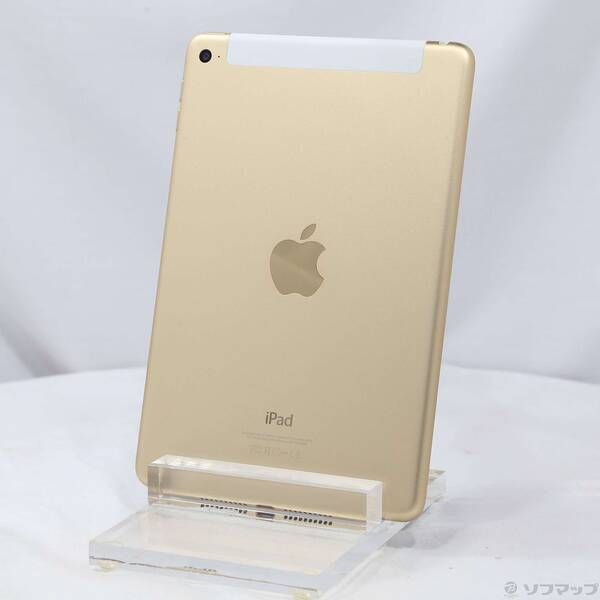 中古品〕 iPad mini 4 128GB ゴールド MK782J／A docomoロック