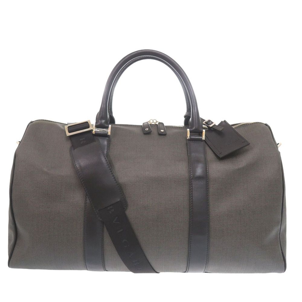 美品 ブルガリ ウィークエンド 2WAY ショルダー ボストンバッグ PVC  