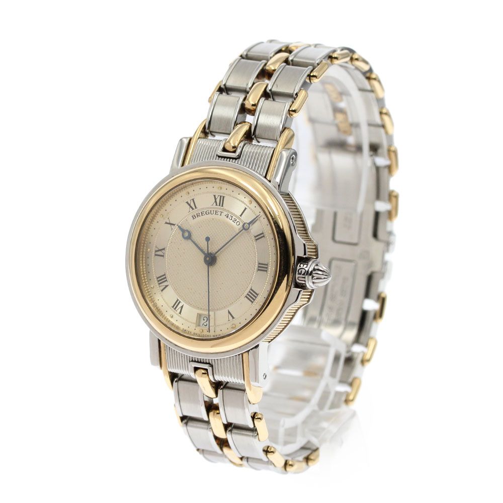 ブレゲ Breguet 4400SA/12/X70 マリーン デイト 自動巻き ボーイズ