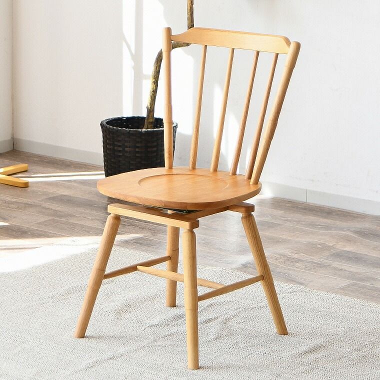 マホガニー アンティーク風 ハイチェア カウンターインテリア