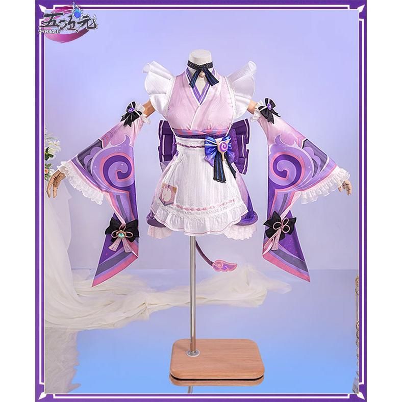 新品、未使用 五次元 原神 コスプレ ヴァレサ 衣装 ※ウィッグ 靴