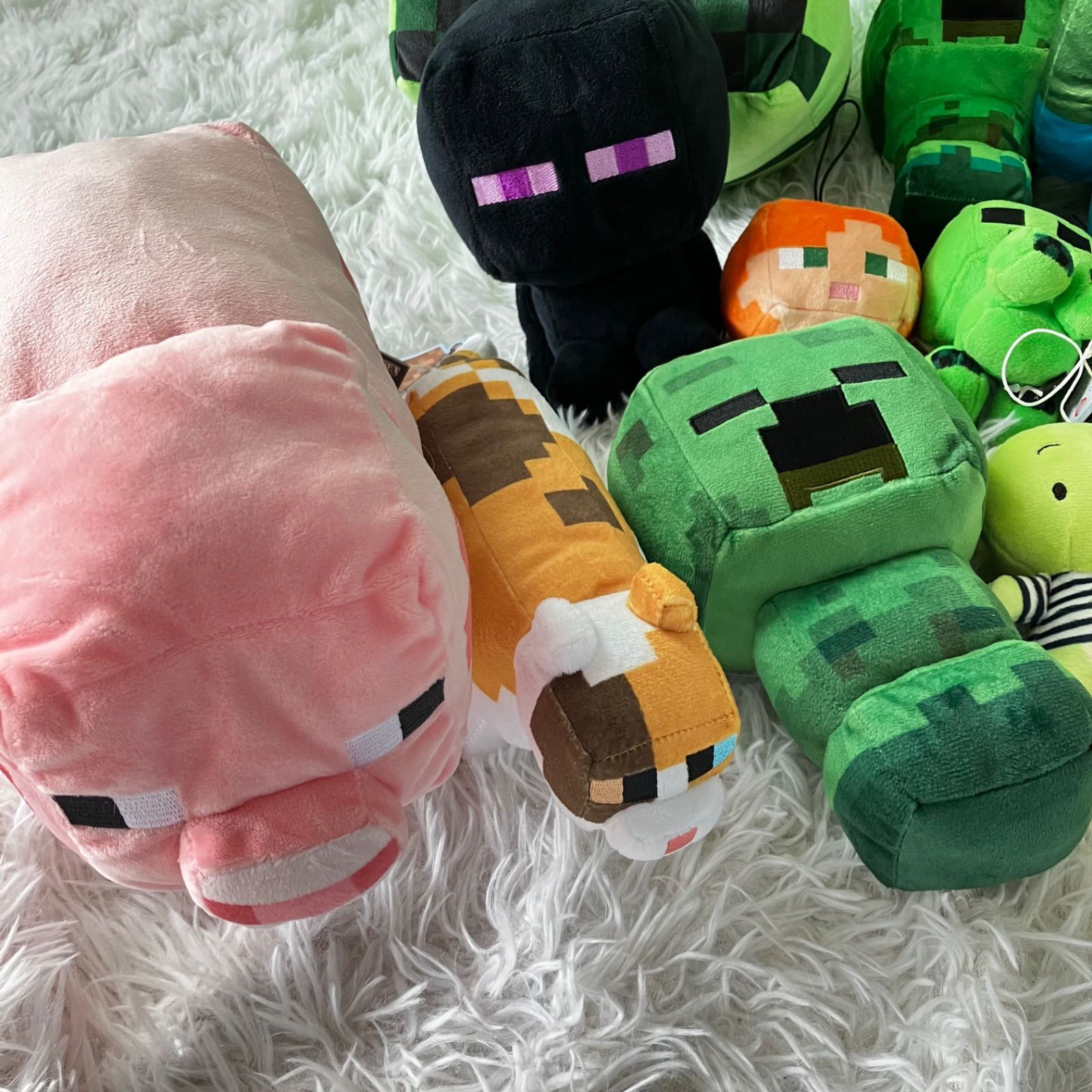 マインクラフト ぬいぐるみ 21点セット クリーパー マイクラ