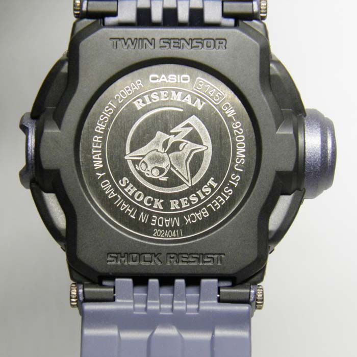 訳あり　G-SHOCK G-9200MS-8DR RISEMAN 　グレー 楽天市場】BOX訳ありCASIOカシオ G-SHOCK メンズ 防水 腕時計