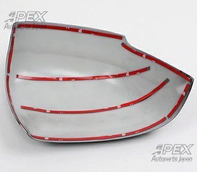 【超特価SALE開催中！】 18-24 ボルボ XC60 用 アウターミラー カバー ガーニッシュ パーツ 2P 2色選択