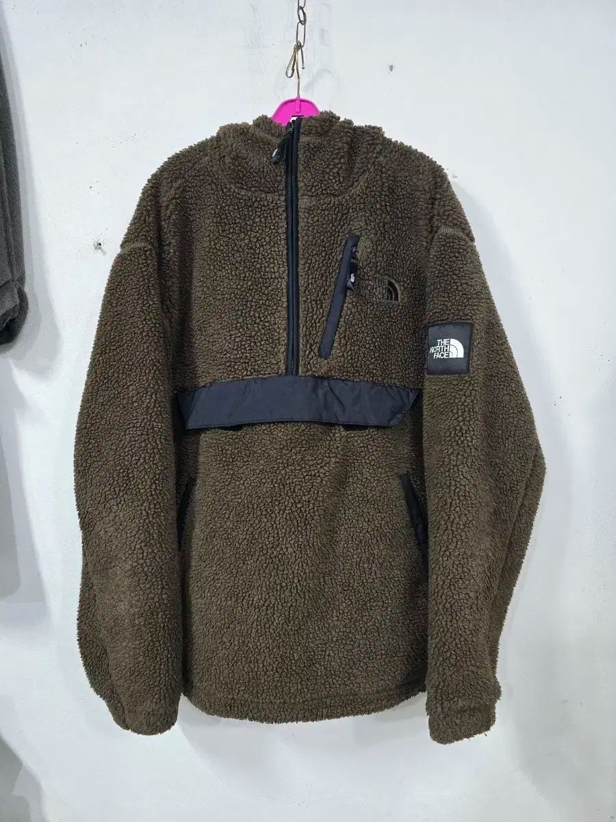 THE NORTH FACE ザ ノース フェイス フリース フード Anorak アノラック ブラウン