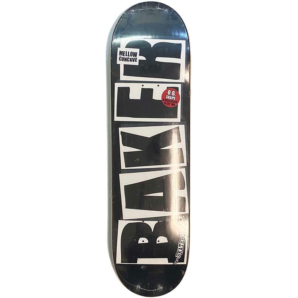 8.475インチ BAKER ベイカー BRAND LOGO BLACK WHITE DECK デッキ 板 【スケートボード/スケボー/ SKATEBOARD】 - メルカリ