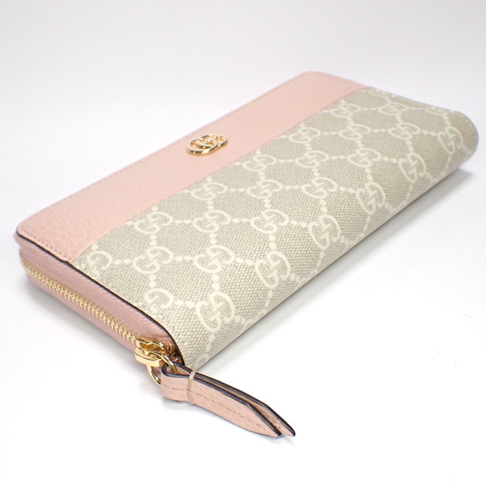 GUCCI】 グッチ GGマーモント ラウンドファスナー 456117 GUCCI】 グッチ GGマーモント ラウンドファスナー 456117