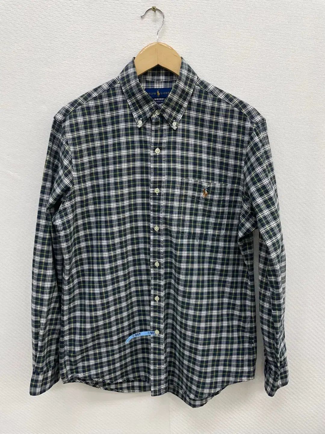 ポロ クラシックフィット チェック シャツ M 100 C ー 394