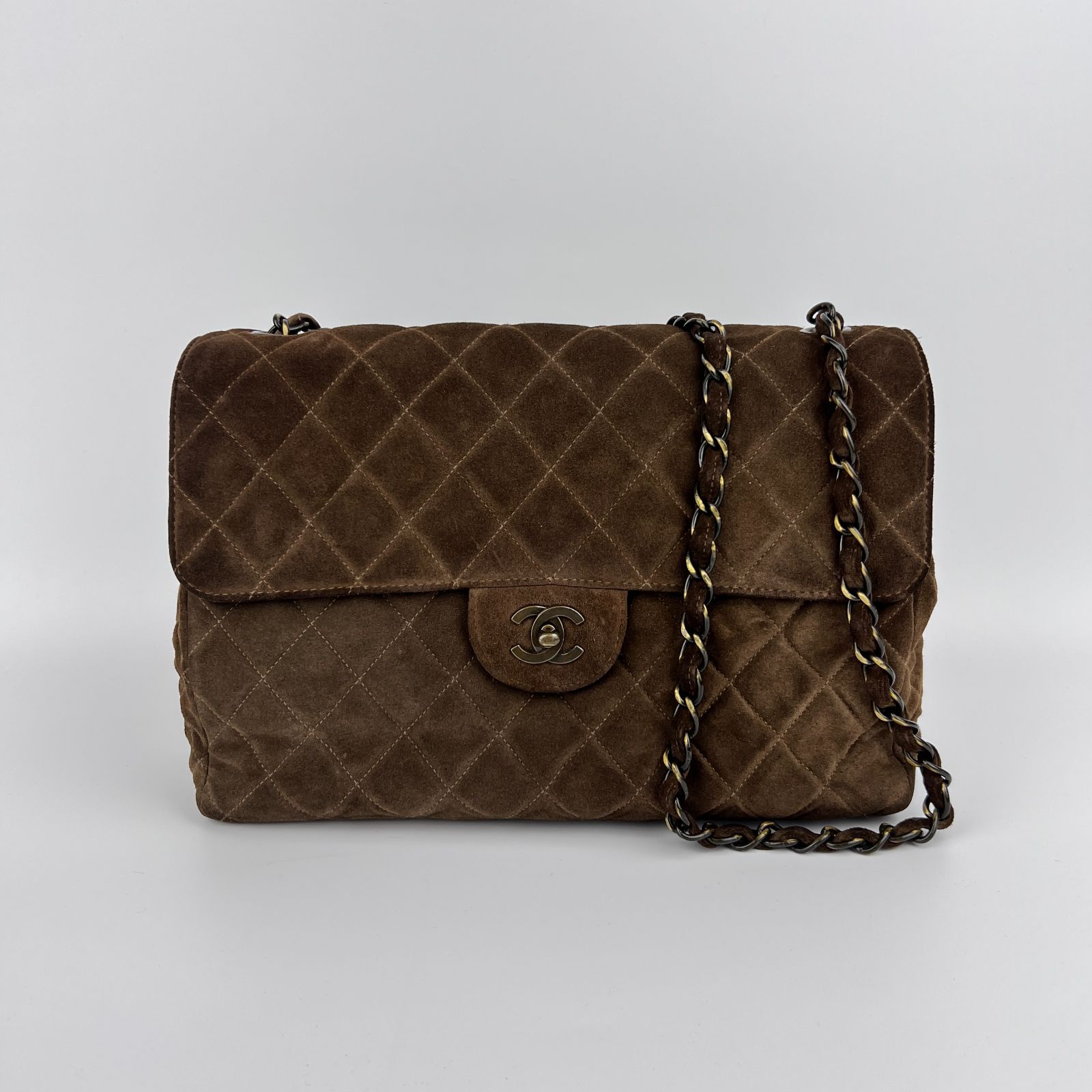 中古】CHANEL シャネル ココマーク マトラッセ チェーン 中古】CHANEL シャネル ココマーク マトラッセ チェーン