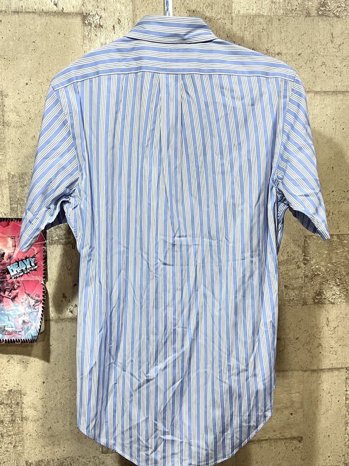美品　ラルフローレン　POLO ストライプ半袖シャツ POLO RALPH LAUREN(ポロ ラルフ ローレン) ストライプ半袖シャツ