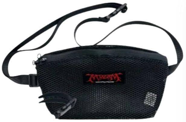 MAN WITH A MISSION マンウィズアミッション Summer Goods 2025 バッグ Slash Mesh Bag スプラッシュバッグ ブラック