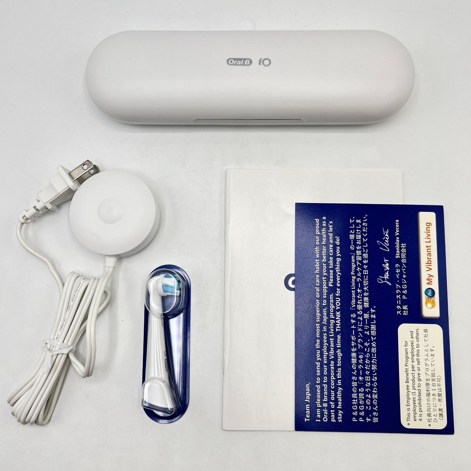 ブラウン オーラルB iOM9.2I1.1BWTP ホワイトアラバスター