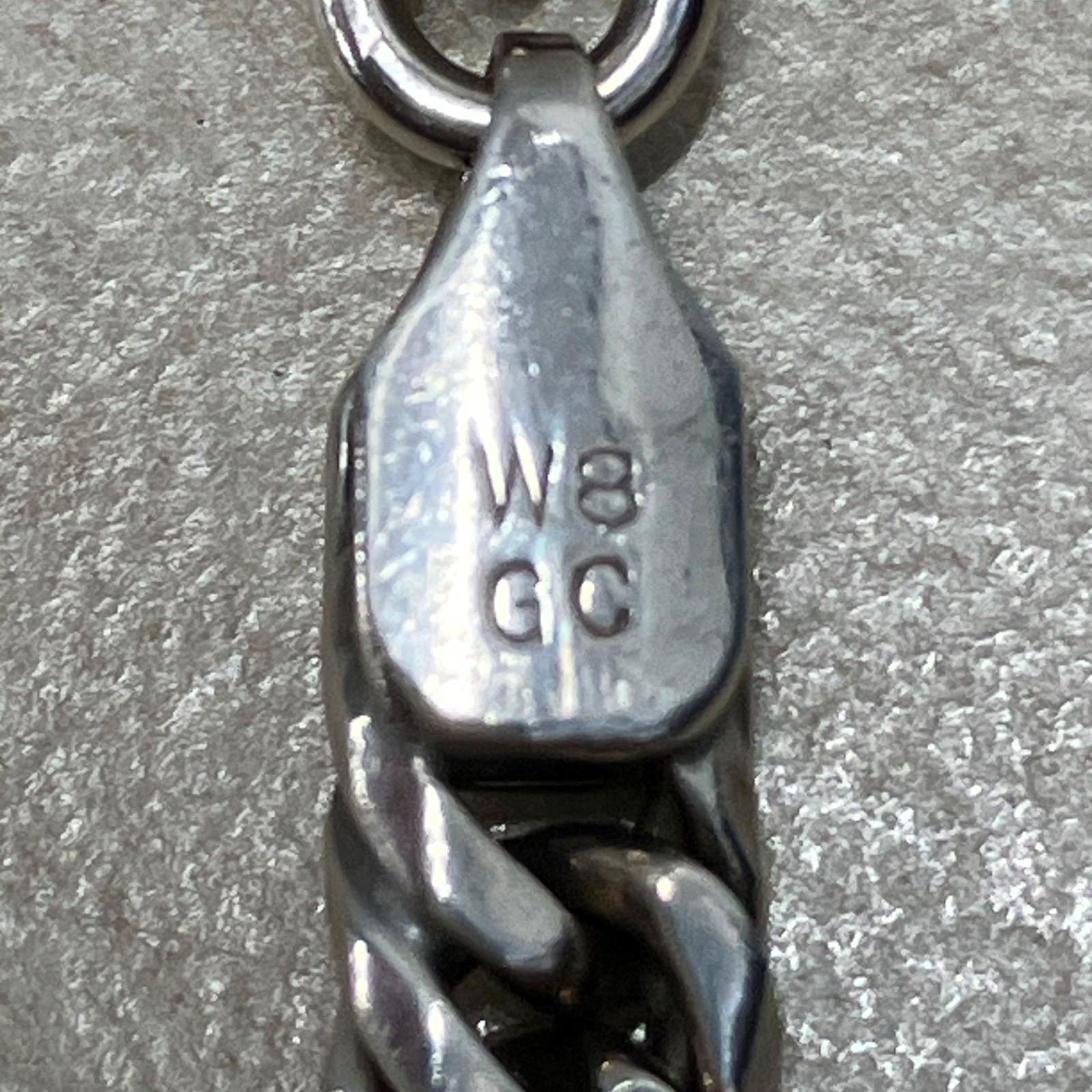 レダシルマ ネックレス プレート 喜平チェーン ダイヤモンド 12P