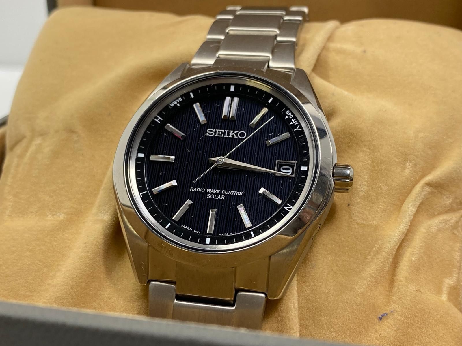 中古品】SEIKO セイコー BRIGHTZ ブライツ SAGZ083 7B24 ソーラー電波