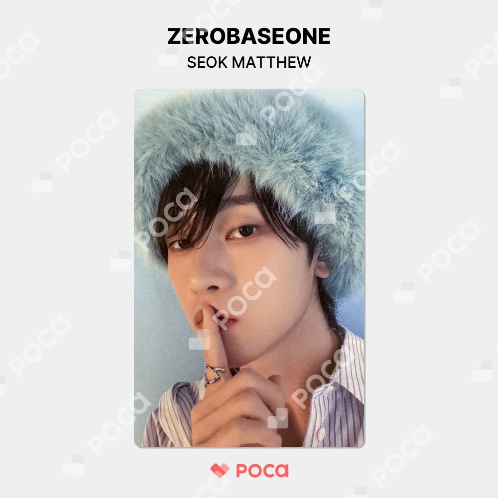 ZEROBASEONE ソクマシュー トレカ PREZENT CD SHOP ラキドロ