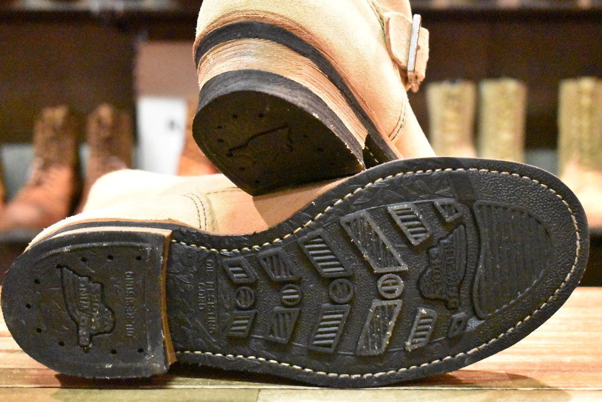 スエードエンジニア ホーソーンアビレーンラフアウト