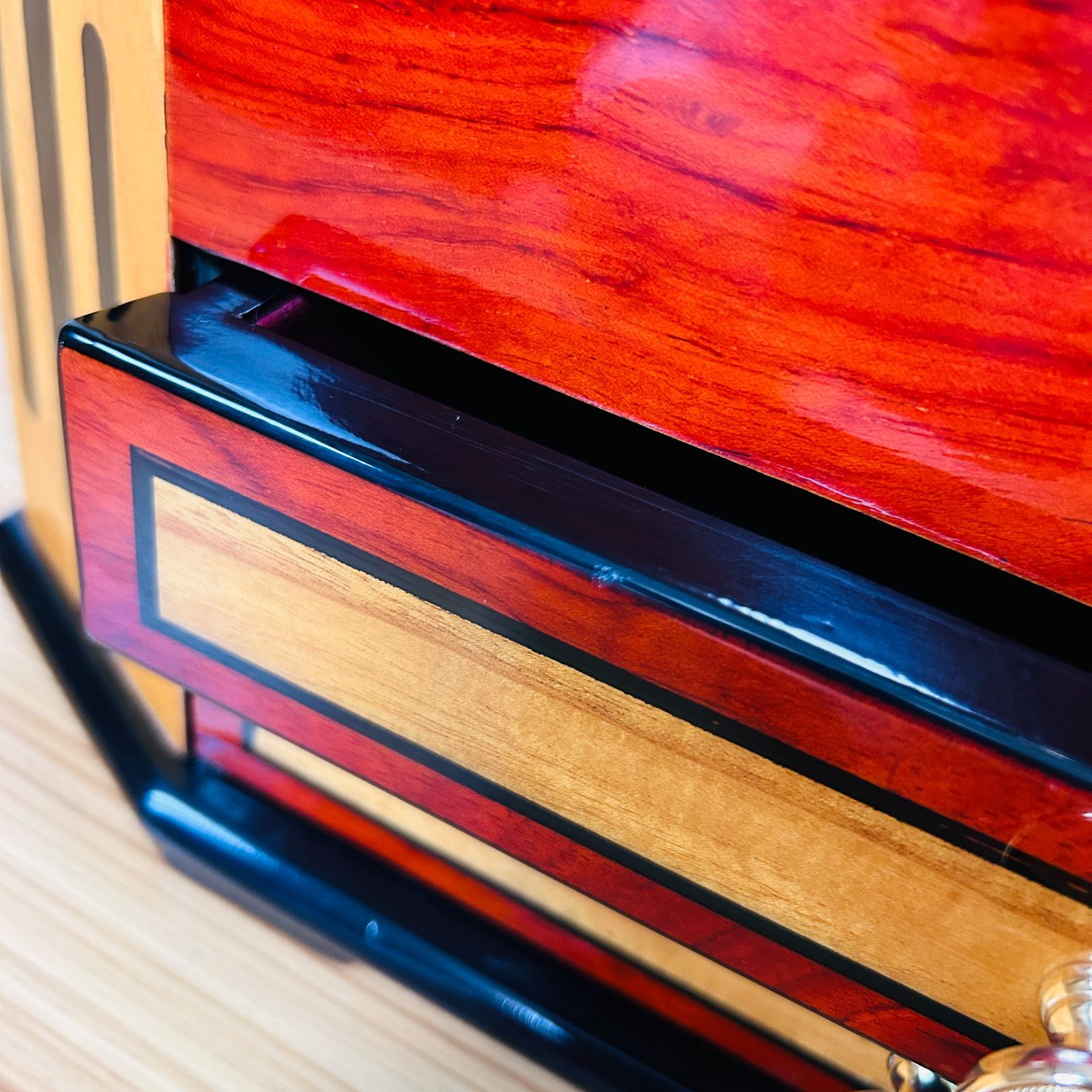 大型 木製ジュエリーボックス