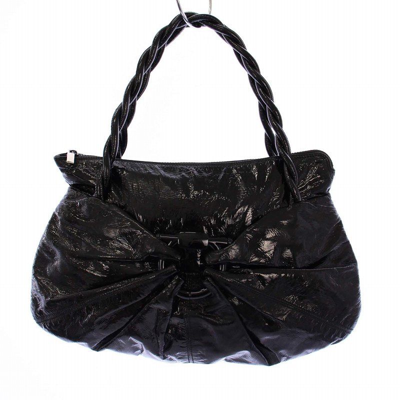 サルヴァトーレフェラガモ ハンドバッグ ガンチーニ AB-21 7813 黒 