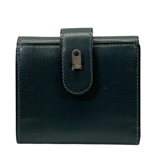 ヴァレクストラ　三つ折り財布　ブラック ヴァレクストラ Valextra 三つ折り財布 イジィデ ミニ財布 ブラック