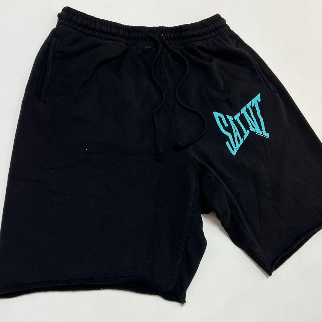 SAINT Mxxxxxx 23SS SAINT SWEATER SHORTS BALCK/BLUE - メルカリ