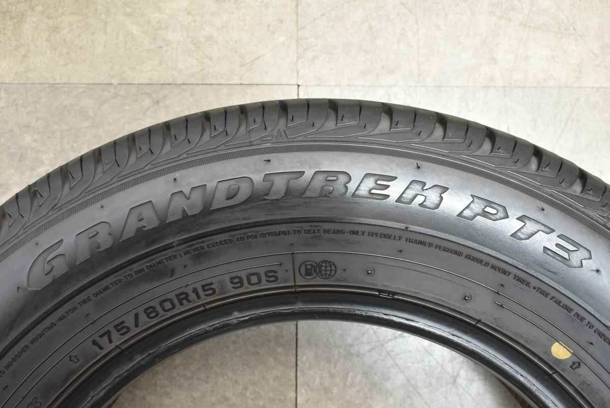 希少サイズ】ダンロップ グラントレック PT3 175/80R15 4本