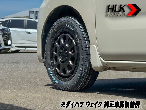 ダイハツ ウェイク LA700S 純正ホイール、タイヤ付き 4本 ダイハツ ウェイク LA700 LA710 新品 14インチ タイヤホイール 4本
