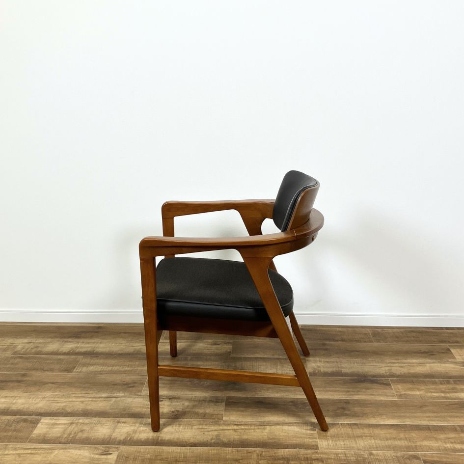 ACME Furniture WARNER ARM CHAIR BLACK アクメファニチャー ワーナー ダイニングチェア ブラック - メルカリ