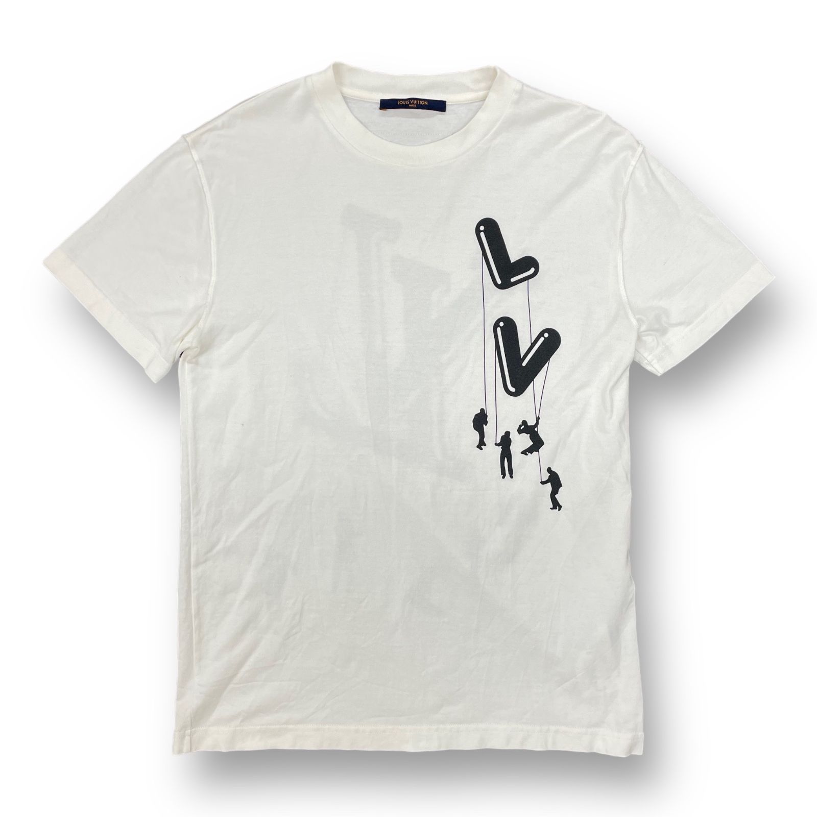 国内正規 LOUIS VUITTON 21SS フロウティング プリント Tシャツ RM211