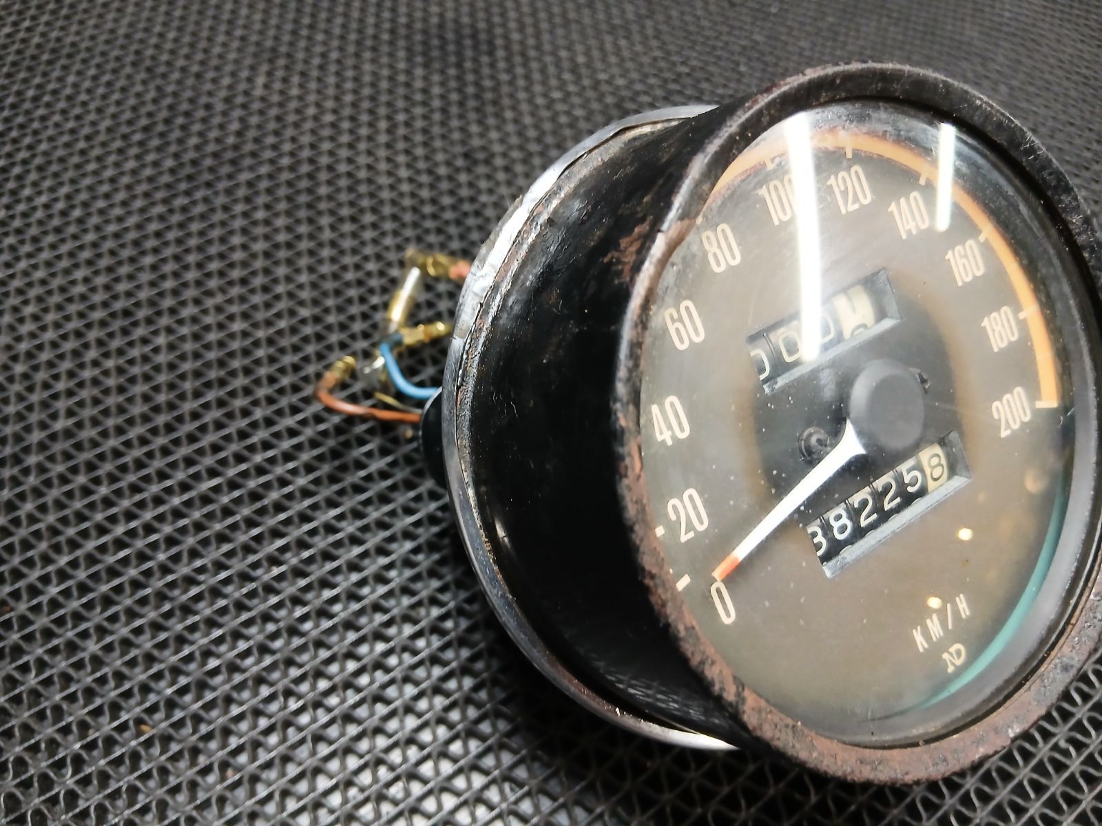 実動スピードメーター