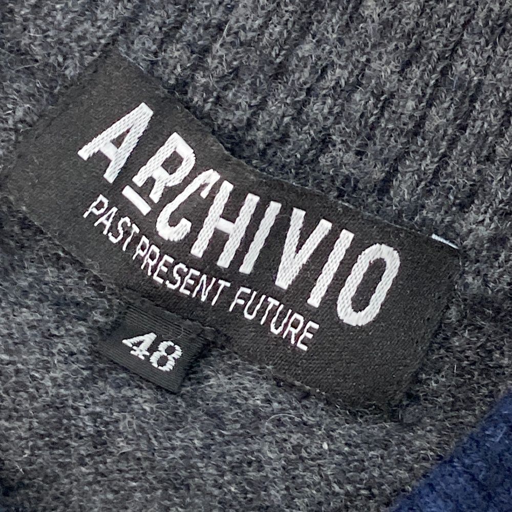 サイズ：48 ARCHIVIO アルチビオ 2023年モデル カシミヤ ニット