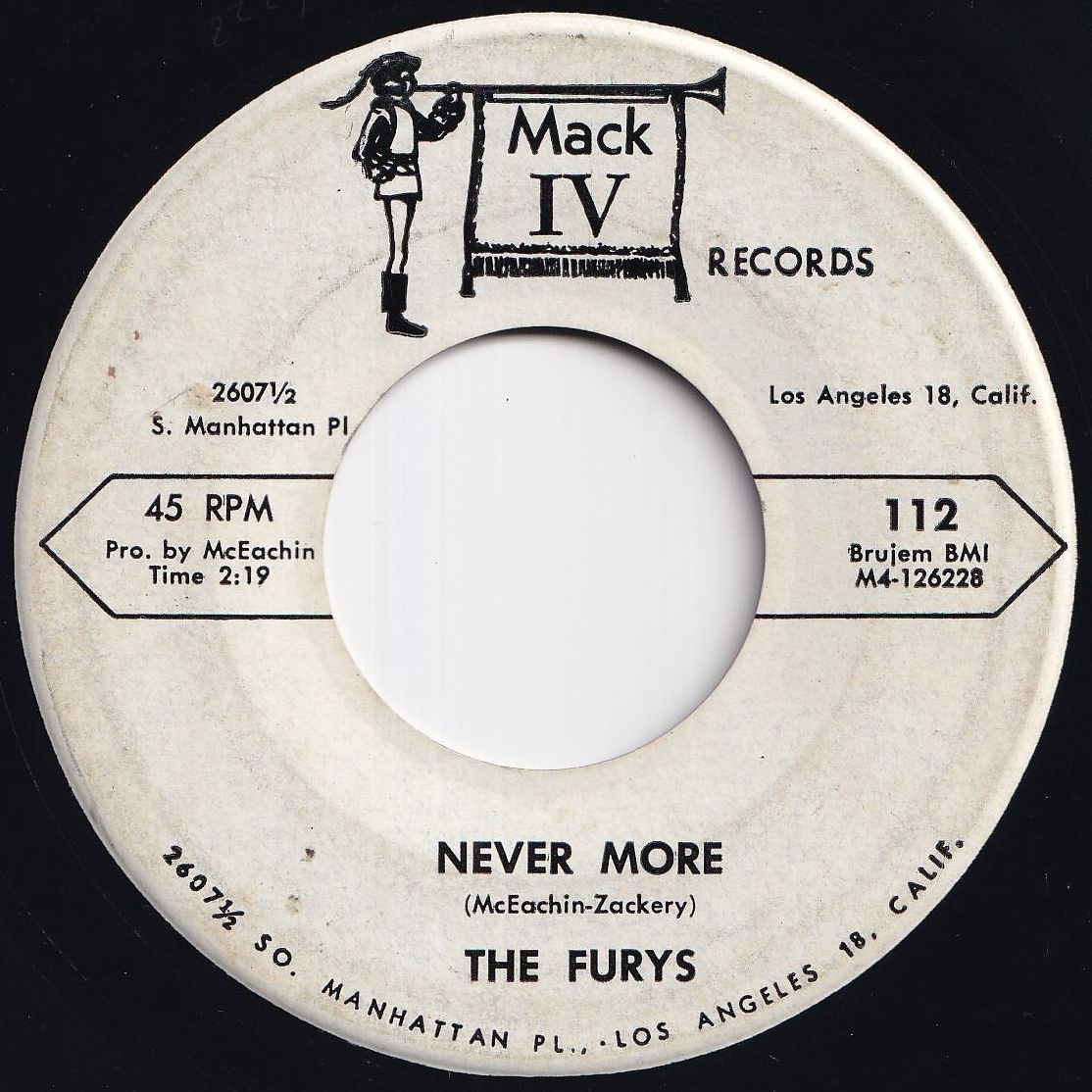 Furys Zing! Went The Strings Of My Heart / Never More Mack