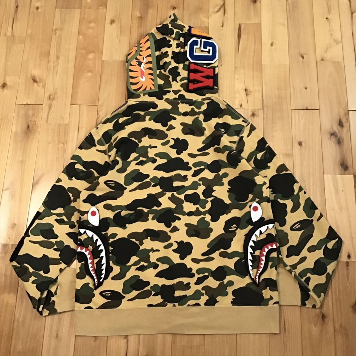 ☆2XL☆ DETACHABLE シャーク パーカー shark full zip hoodie a bathing ape BAPE 1st  camo エイプ ベイプ アベイシングエイプ XXL - メルカリ