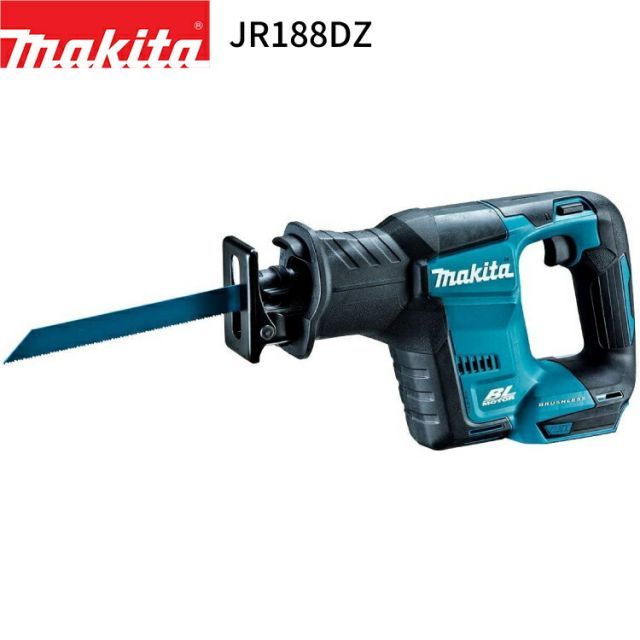 マキタ 正規店 充電式 レシプロソー 18V JR188DZ バッテリ 充電器 ケース別売 makita DIY ワンハンド 充電式 コードレス バッテリー 工具 電動 電動工具 プロ リフォーム 切断 工具