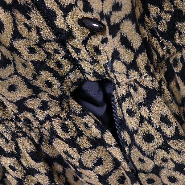 レリアン Leilian 総柄 ワンピース ロング丈 美品 日本製 レリアン Leilian ワンピース ニット ロング レオパード 総柄