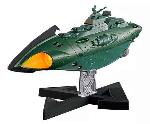 中古】フィギュア 超合金魂 GX-89 ガミラス航宙装甲艦 「宇宙