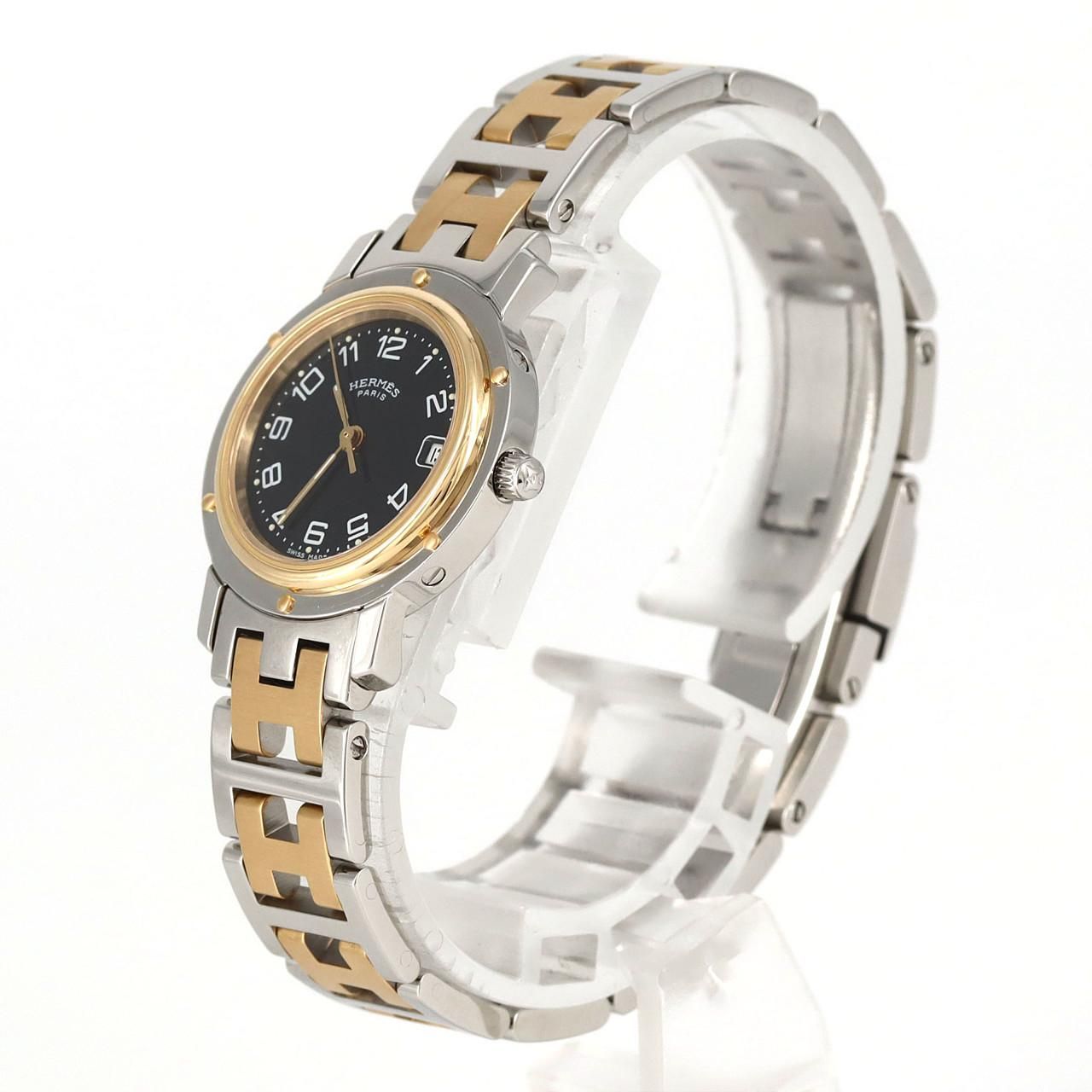 エルメス クリッパー コンビ CL4.220 SSxGP クォーツ エルメス